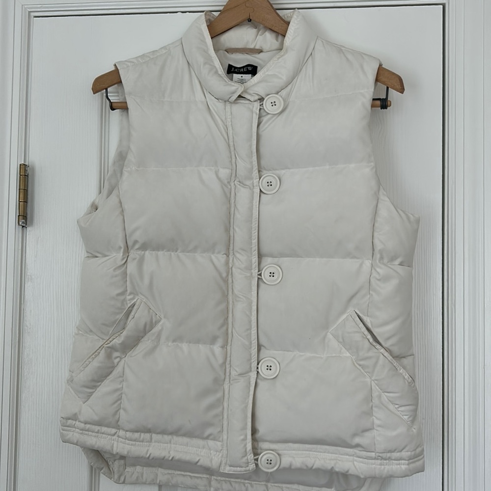 J. Crew Puffy Vest Women’s M
